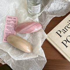 Women's Elegant Vintage French Acetate Hair Snap Clips Simple Fashion Hairpins Claws for Daily Use and Party Accessory