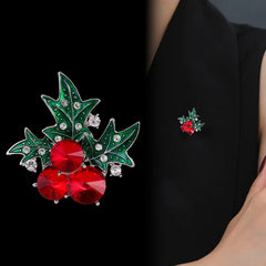 Fashion Glitter Sparking Elegant Brooches for Girls Sweet Glamorous Charms Pins Jewelry for Women Ladies Accessories Wholesale