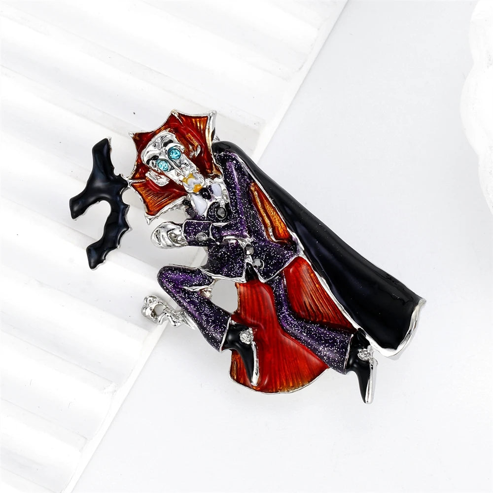 Fashion Cartoon Stylish Brooches for Girls Glamorous Charms Trendy Pins Jewelry for Women Ladies Accessory Wholesale New Design