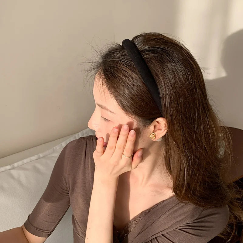 Fashion Simple Minimalistic Classic Head Band for Girls Elegant Vintage Hair Band for Women Ladies Hair Accessories in Stock