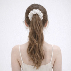 Fashion Elegant Sweet Scrunchies for Girls Trendy Simple Hair Ties for Women Ladies Hair Accessories Chinese Supplier Chic