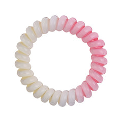 Brand New Candy Color Telephone Wire Hair Ties Simple High Elastic Scrunchies for Women Ladies Fashionable Sweet Accessories
