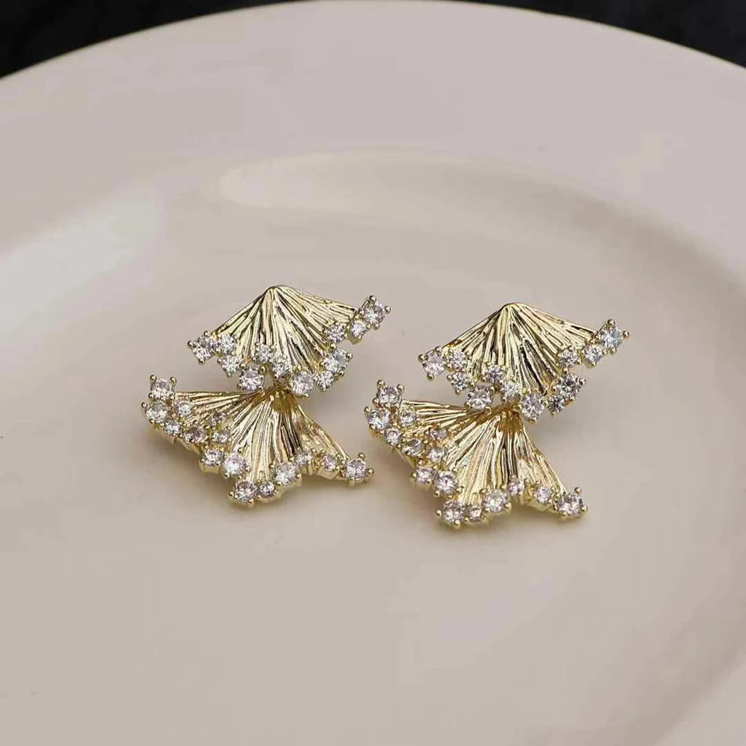 ELegant Stunning Glitter Bowknot Drop Earrings for Girls Sweet Star Graceful Jewelry for Women Ladies Accessories Bijuterias