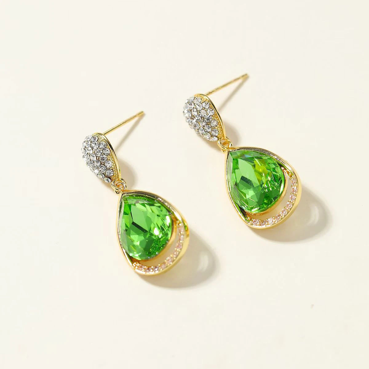 Trendy Elegant Rhinestone Fashion Drop Earrings for Girls Flowers Floral Dainty Jewellry for Women Ladies Accessories Wholesale