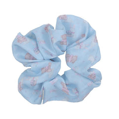 Large Bear Print Hair Ties Scrunchies High Elasticity Cute Creative Vintage Design Stylish Hair Accessories for Women's Daily