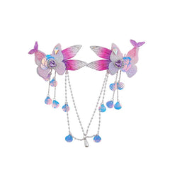 Cute Sweet Princess Style Glitter Hair Clips for Baby Girls Alligator Child Hair Accessories Imitation Pearls Stock Alloy