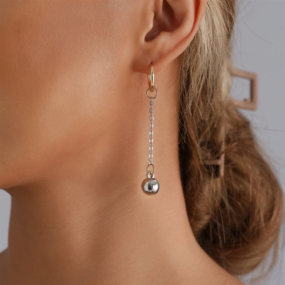 Fashion Simple Heart Shaped Sweet Stylish Drop Earrings for Girl Trendy Glamorous Jewelry for Women Ladies Accessories Wholesale