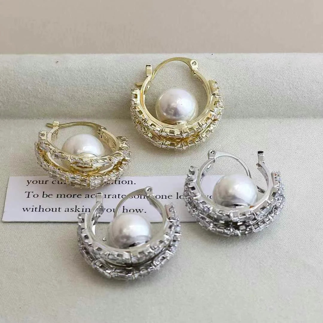 Fashion Sweet Elegant Art Deco Imitation Pearl Drop Earrings for Girls Trendy Stylish Jewelry for Women Ladies Accessories Chic