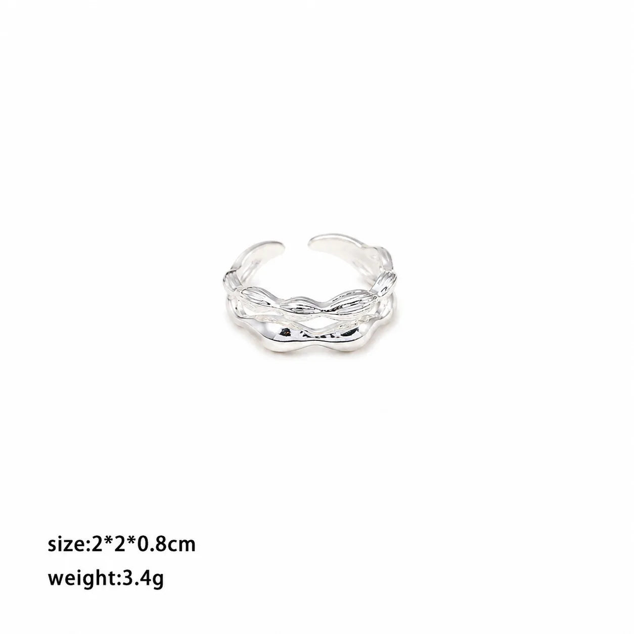 Fashion Copper Cuff Rings for Girls Simple Minimalistic Trendy Classic Jewelry for Women Ladies China Manufacturer Wholesale