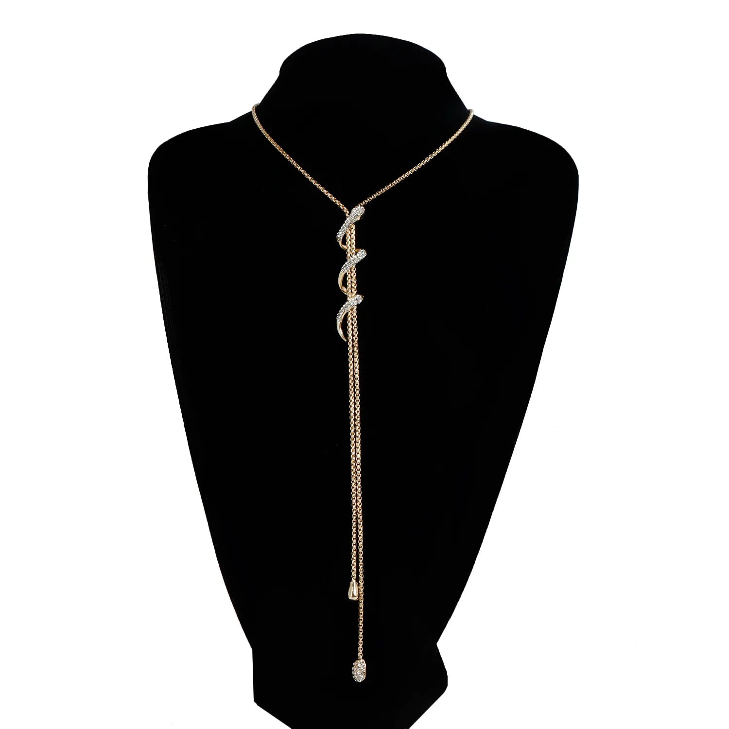 Fashion Simple Sweater Chain Necklaces for Girls Minimalistic Trendy Stylish Jewellry for Women Ladies Accessories Wholesale