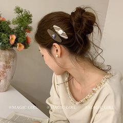Women 2025 Hot Sale Small Snap Clips Elegant Fashion Simple Customized Bulk Order in Stock Hairpins Accessories for Causal Use