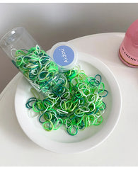 Fashionable Durable High Elastic Sweet Scrunchies Minimalistic Trendy Hair Ties for Baby Girls Kids Children Hair Accessories