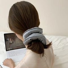 Ladies Solid Colored New Design Large Scrunchies Fashion Elegant Simple High Elastic in Stock Hair Ties Accessories for Women