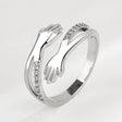 The opening is adjustable. / Silver01