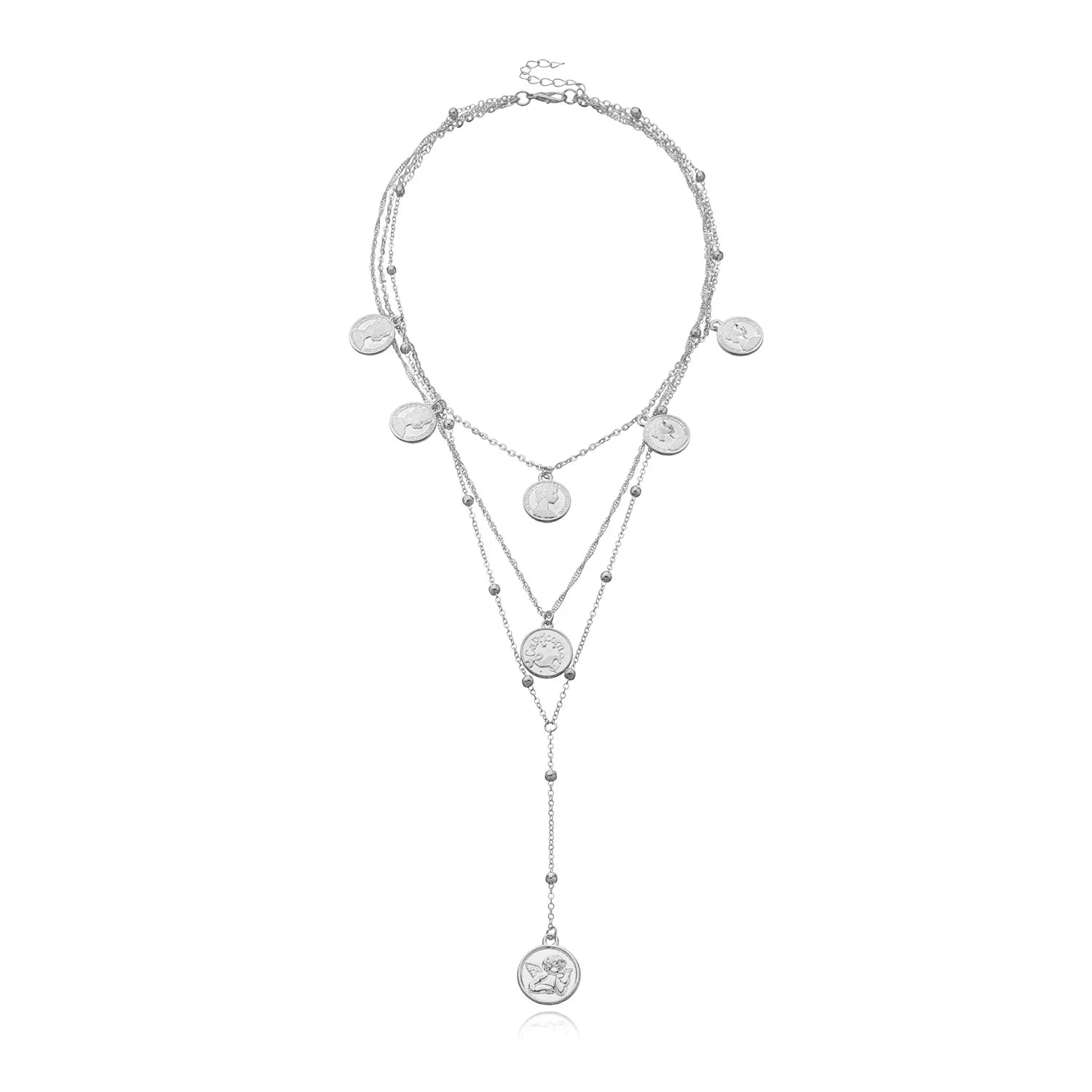 Fashion Simple Minimalistic Body Chain Necklaces for Girls Elegant Trendy Glamorous Jewellry for Women Ladies Accessories