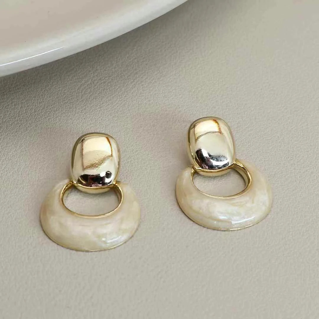 Women New Design Small Drop Earring Fashion Elegant Glamorous Charms Luxurious High Quality Wholesale Daily Jewelry Accessories