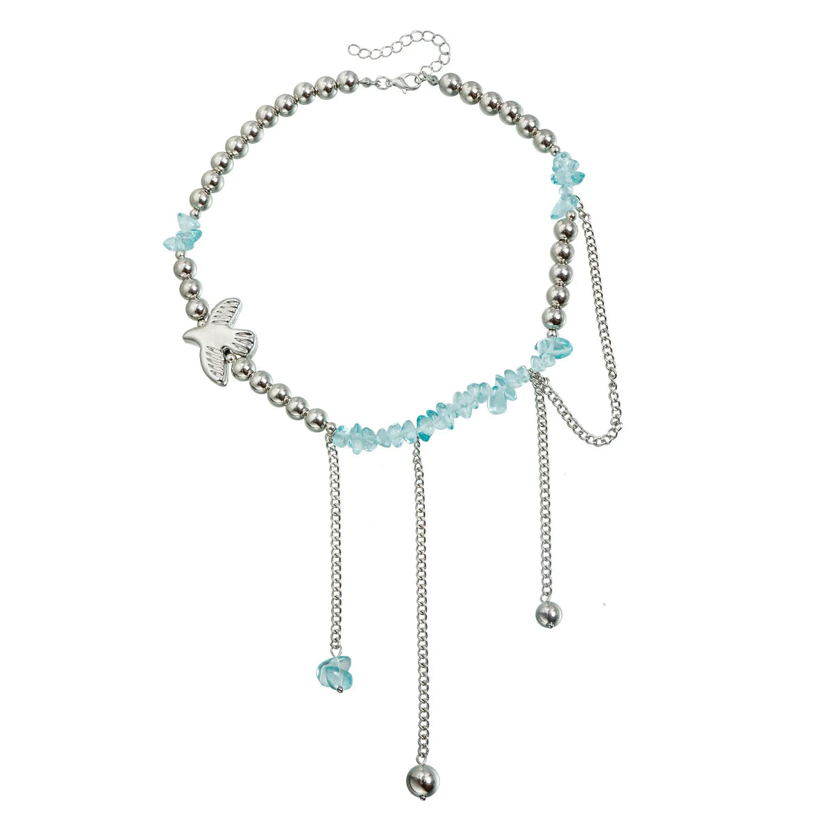 Fashion Link Animals Birds Beads Necklaces for Girls Trendy Stylish Sweet Glamorous Jewelry for Women Ladies Accessories Chic