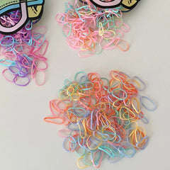 Fashion High Elastic Durable Scrunchies Trendy Stylish Sweet Hair Ties Rope Baby Kids Hair Accessories