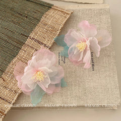 Fashion Vintage Flower Sweet Hair Clips for Girls Elegant Cute Stylish Alligator for Women Ladies Hair Accessories in Stock