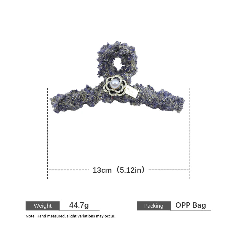 Fashion Glitter Luxury Flowers Hair Claw Clips for Girls Trendy Stylish Claws for Women Ladies Hair Accessories Female in Stock