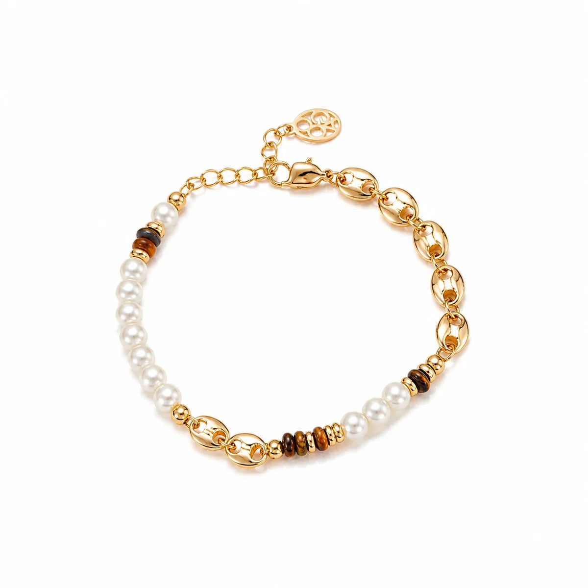 Fashion Simple Pearl Bracelets 18K Gold Plated Jewelry for Women Ladies Wholesale China Manufacturer Bulk Low Moq Classic Trendy