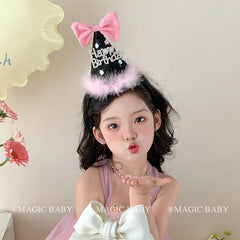 Chic Bowknot Headband for Baby Girls Sweet Birthday Fashion Hair Accessories for Kids and Teens Stock Included