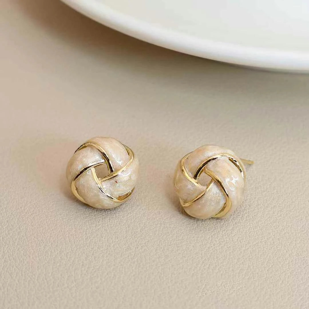 Female Irregular Shape Simple Mini Small Stud Earring Elegant Graceful Fashion Chic Wholesale Jewelry Accessory for Women Daily