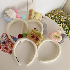 2025 Hot Sale Cute Cake Cherry Head Band for Girls Kids Fashion Stylish Trendy Hair Band for Women Ladies Hair Accessories