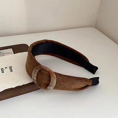 Women 2025 Hot Sale Lightweight Wide Headbands Fashion Elegant Vintage Bulk Order in Stock Hairband Accessories for Female Daily