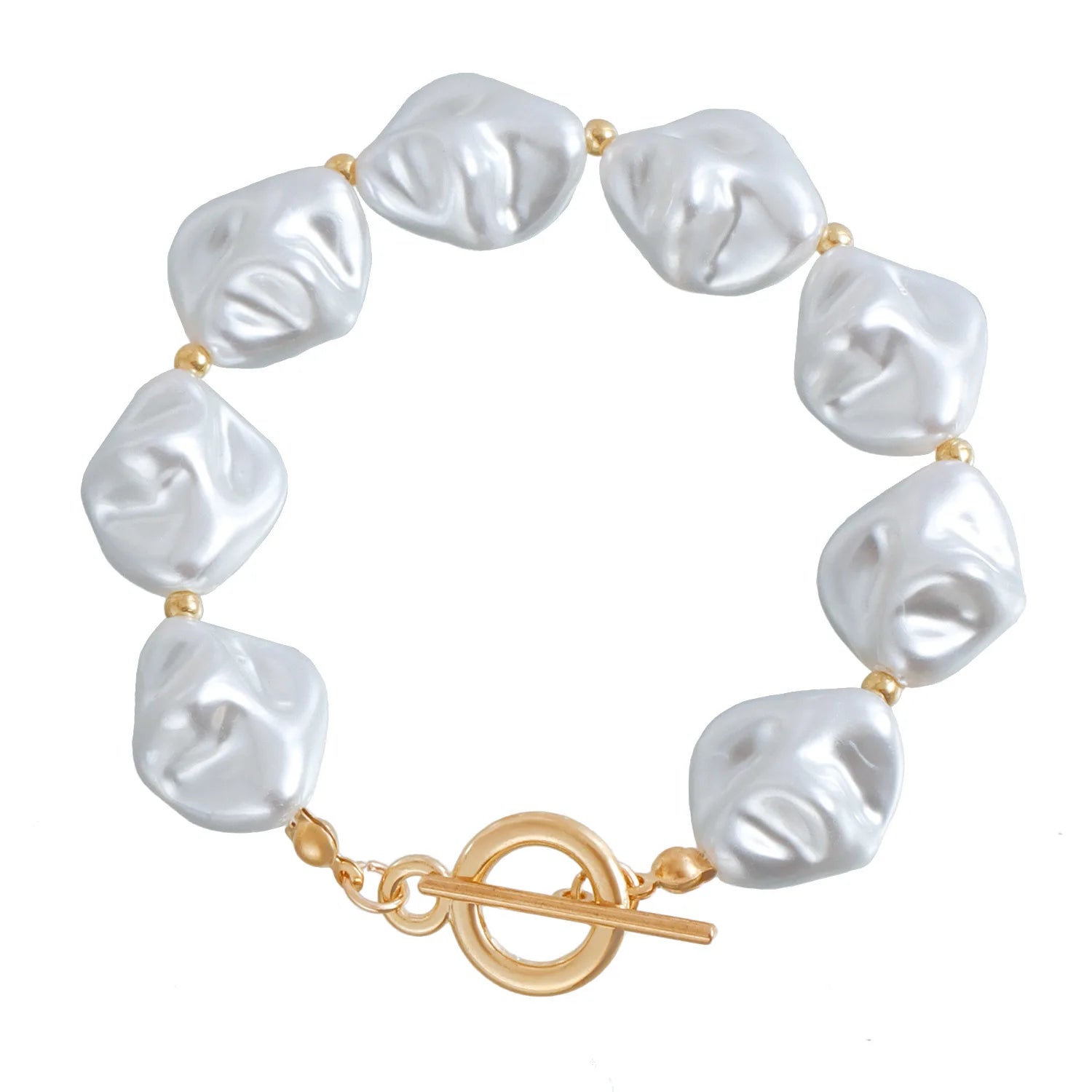 Fashion Sweet Beads Simple Necklaces for Girls Elegant Minimalistic Glamorous Bracelets Jewelry for Women Ladies Accessories