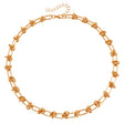 necklace in gold