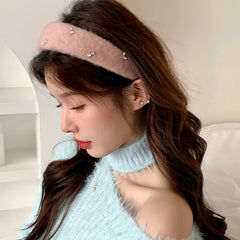 Classic Simple Solid Color Head Bands for Girls Elegant Fashion Sweet Hair Band for Women Lady Hair Accessories Trendy Graceful