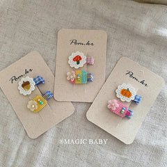 Fashion Sweet Cute Hair Clips for Baby Girls Trendy Stylish Kawaii Chic Alligators for Kids Children Teenagers Hair Accessories