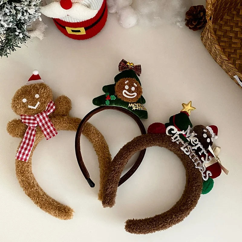 2025 Christmas Classic Fashion Sweet Head Band for Baby Girls Cute Letter Hair Band for Kids Children Hair Accessories in Stock