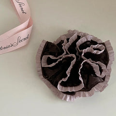 Female 2025 Hot Sale Autumn Winter Thick Thin Hair Scrunchies Fashion Elegant in Stock Ponytail Holder Hair Ties Accessories