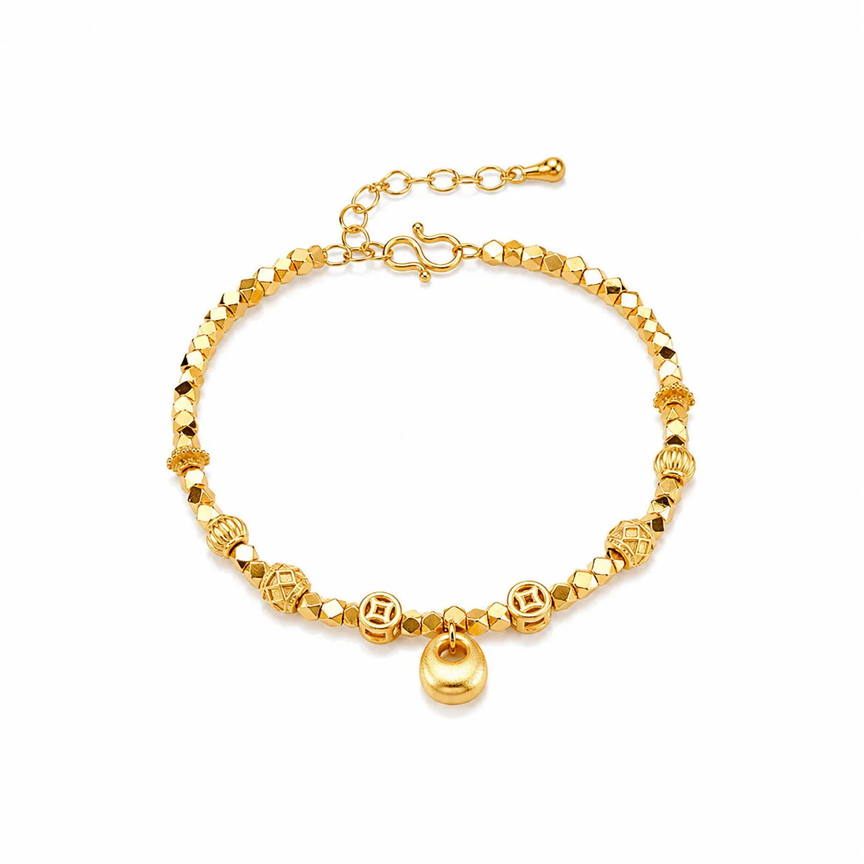 Fashion Copper 18K Gold Bracelets for Girls Crystal Lobster Clasp Jewelry for Women Ladies Wholesale China Manufacturer Bulk