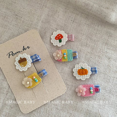 Fashion Sweet Cute Hair Clips for Baby Girls Trendy Stylish Kawaii Chic Alligators for Kids Children Teenagers Hair Accessories