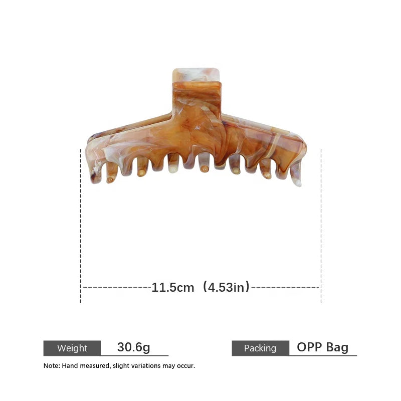 Fashion Stylish Elegant Hair Claw Clips for Girls Winter Autumn Graceful Trendy Hair Accessories for Women Ladies in Stock