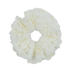 Simple Minimalistic Elegant Scrunchies for Baby Girls Lace Sweet Hair Ties for Kids Children Hair Accessories in Stock Chic