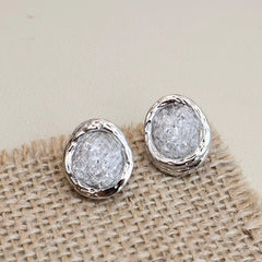 Luxury Flower Heart Shaped Stud Earrings for Girls Sweet Simple Fashion Jewelry for Women Ladies Accessories Bijuterias Chic