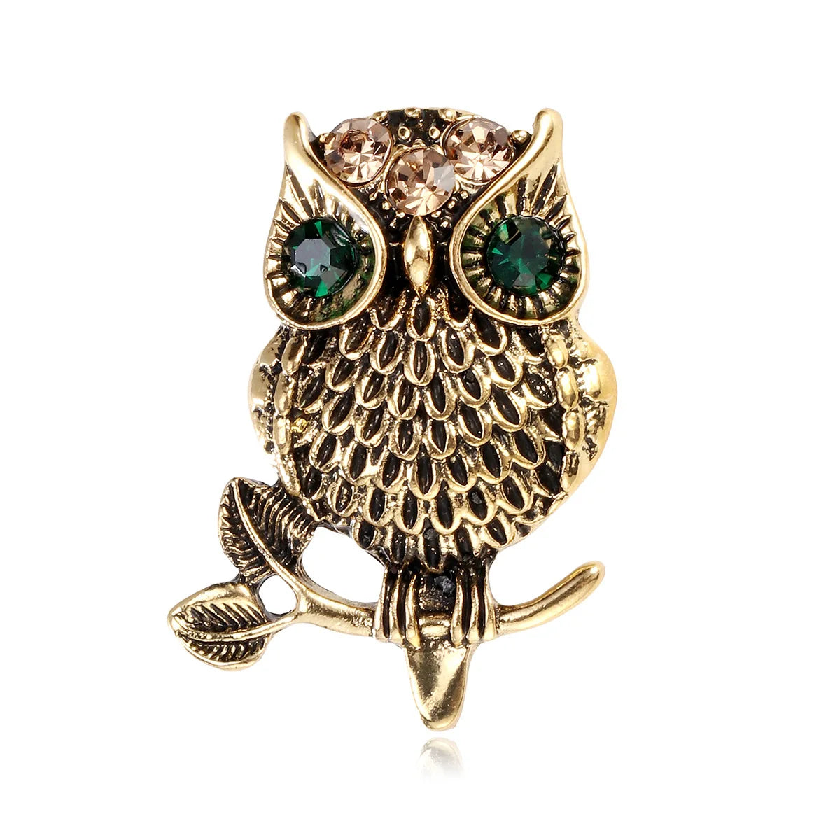 Fashion Animals Owl Trendy Stylish Brooches for Girls Glamorous Hot Sale Pins Jewelry for Women Ladies Accessories Wholesale