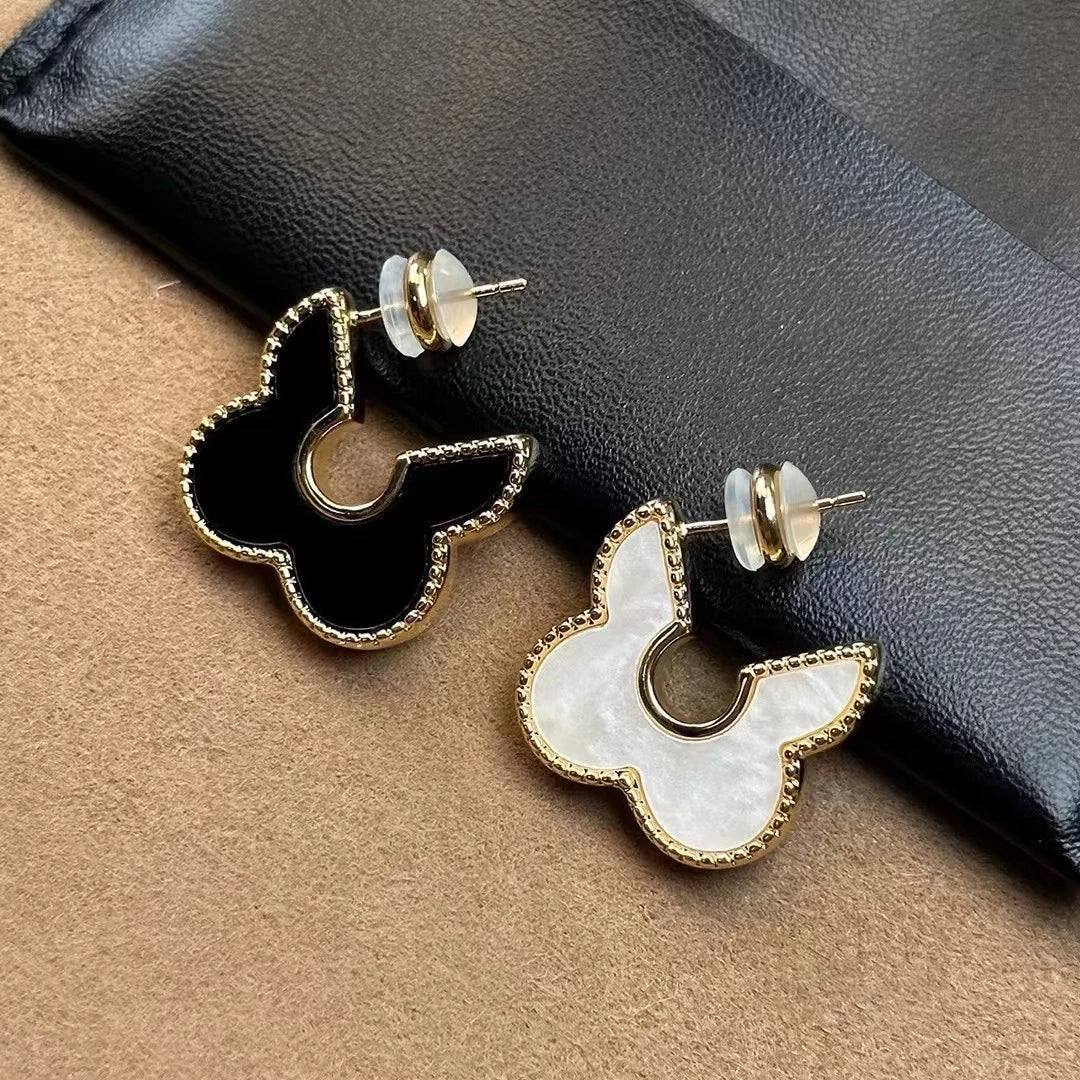 Fashion Butterfly Elegant Sweet Drop Earrings for Girls Cute Dainty Glamorous Jewelry for Women Ladies Accessories Bijuterias