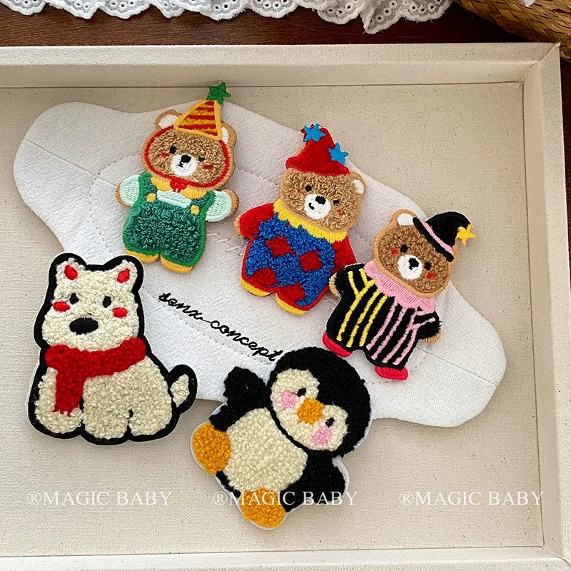 Sweet Cute Animals Hair Clips for Baby Girls Kawaii Fashion Stylish Snap Clips for Kids Child Hair Accessories Chinese Supplier