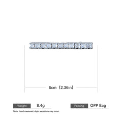 Alloy Glitter Sparkle Hair Clips for Girls Women Elegant Minimalistic Hair Accessories with Alligator Design Trendy for Parties