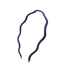 Elegant Blue Solid Color Head Band for Girls Thin Fashion Stylish Hair Band for Women Ladies Femme Chic Hair Accessories Classic