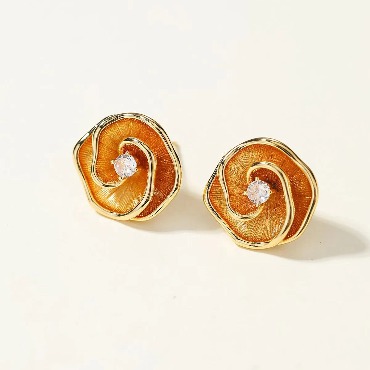 Fashion Bowknot Rhinestone Sweet Star Trendy Stud Earrings for Girls Stylish Flower Floral Jewelry for Women Ladies Accessories