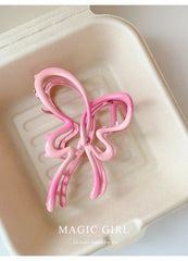 Candy Color Fashion Cute Sweet Hair Claw Clips for Girls Butterfly Kawaii Haarspange Clutch for Women Ladies Hair Accessories