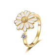 The opening is adjustable. / Gold