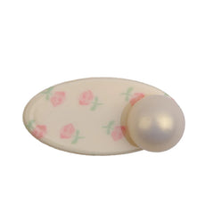Elegant Graceful Glitter Sparkle Alligator Hair Clips Cute Sweet Flower Imitation Pearl Women's Hair Accessories for Parties