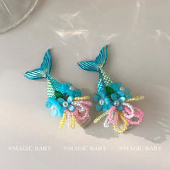 Sweet Luxurious Lustrous Glitter Cartoon Hair Clips for Baby Girls Sparkle Alligators for Kids Children Hair Accessories Stylish